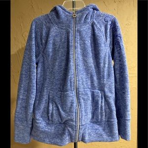 Calvin Klein Long Sleeve Blue Teddy Jacket Large